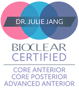 Dr Julie Jang Bioclear Certified Logo
